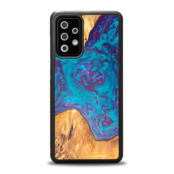 Samsung Galaxy A52 5G Handyhülle aus Harz und Holz - SYNERGY#B25