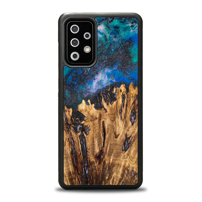 Samsung Galaxy A52 5G Handyhülle aus Harz und Holz - SYNERGY#C11