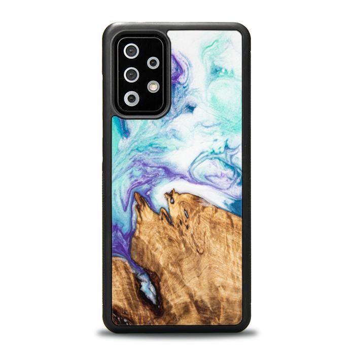 Samsung Galaxy A52 5G Handyhülle aus Harz und Holz - SYNERGY#C17