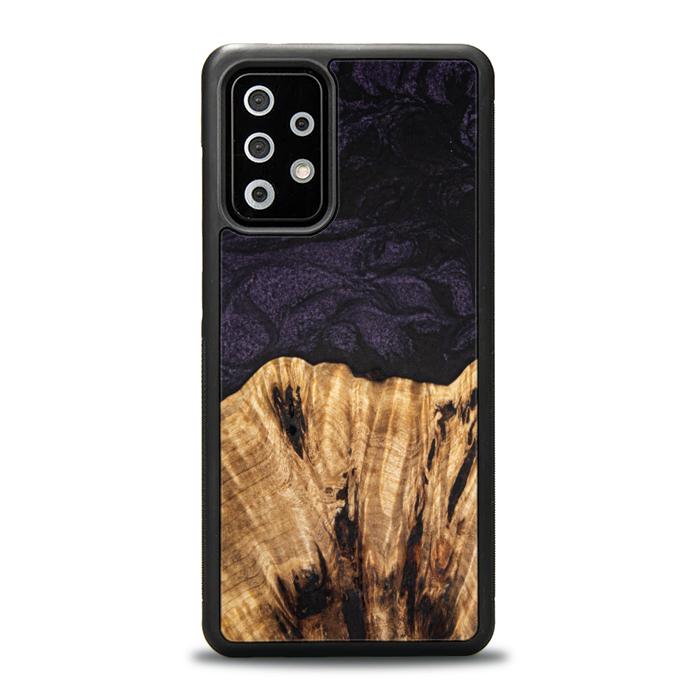 Samsung Galaxy A52 5G Handyhülle aus Harz und Holz - SYNERGY#C31