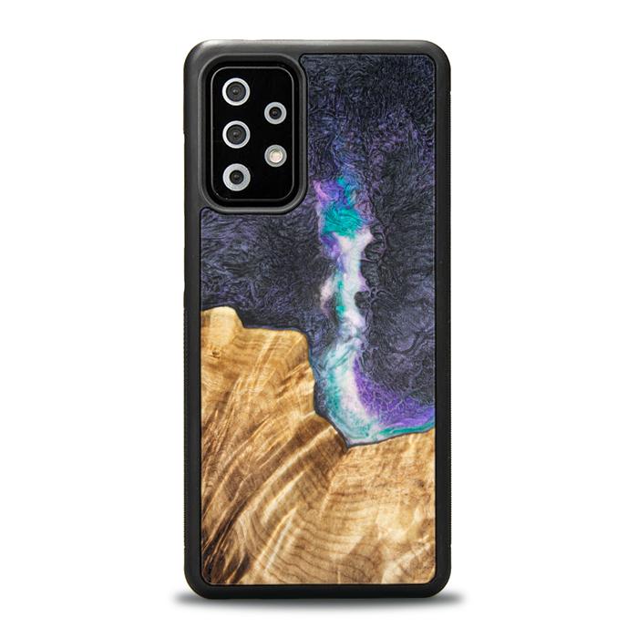 Samsung Galaxy A52 5G Handyhülle aus Harz und Holz - SYNERGY#C7