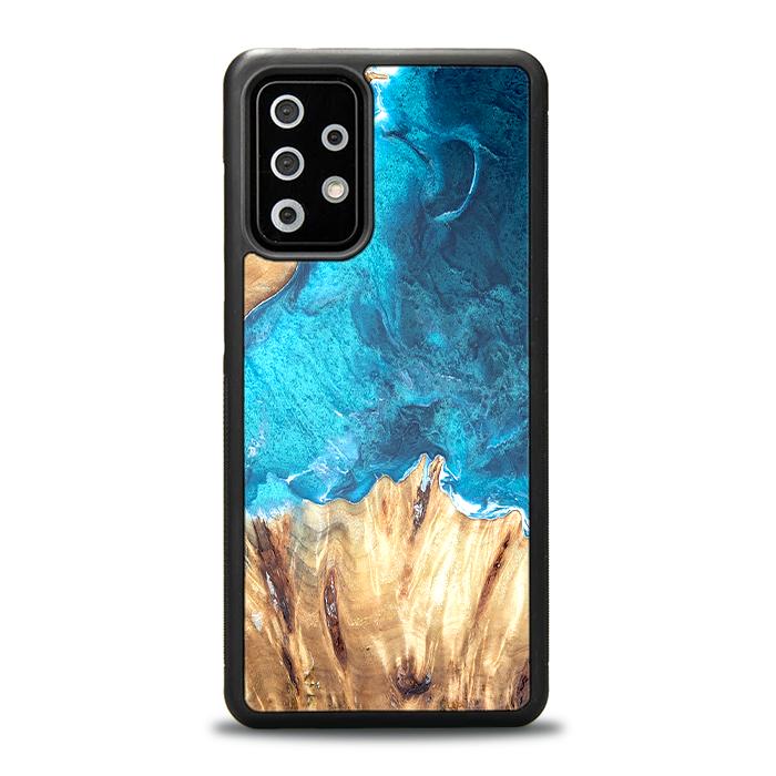 Samsung Galaxy A52 5G Handyhülle aus Harz und Holz - Synergy#D115