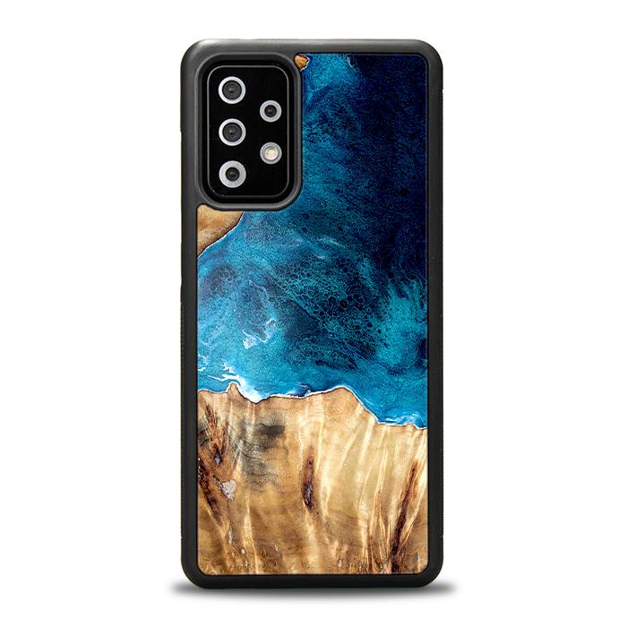Samsung Galaxy A52 5G Handyhülle aus Harz und Holz - Synergy#D127