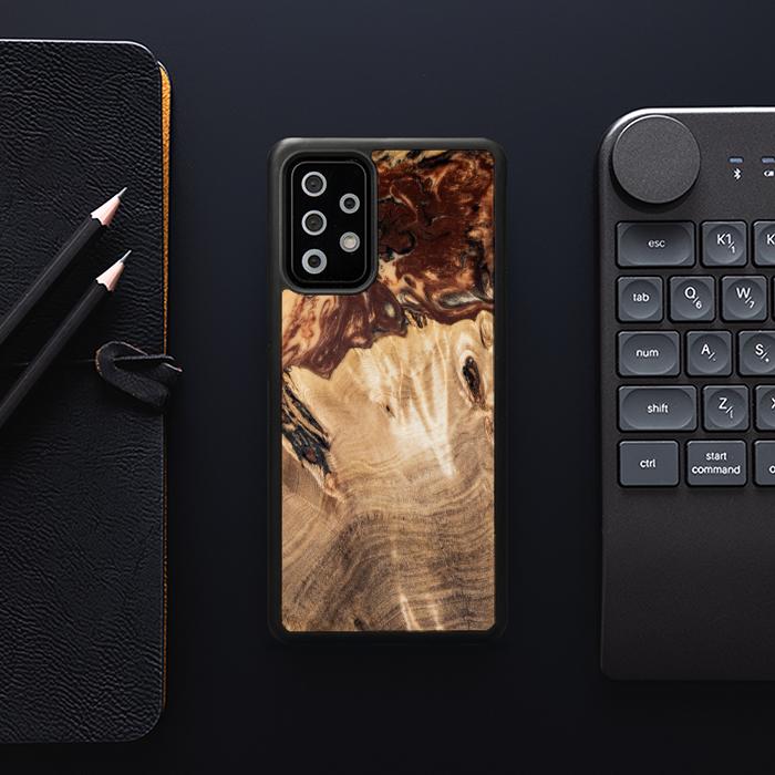Samsung Galaxy A53 5G Handyhülle aus Harz und Holz - SYNERGY#A100