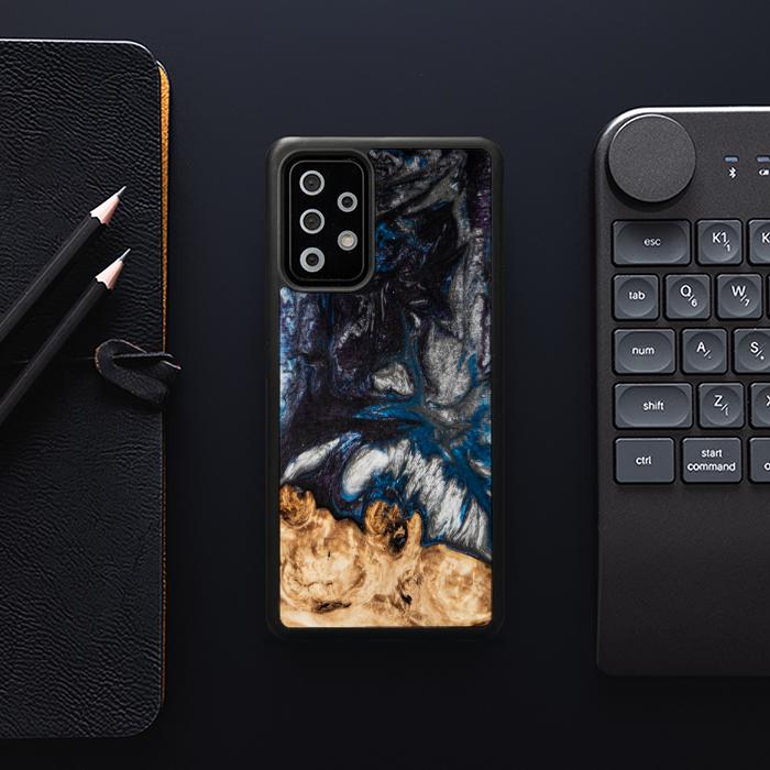 Samsung Galaxy A53 5G Handyhülle aus Harz und Holz - SYNERGY#A110