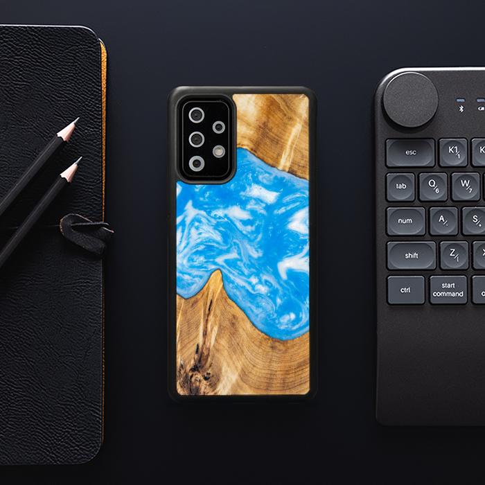 Samsung Galaxy A53 5G Handyhülle aus Harz und Holz - SYNERGY#A26
