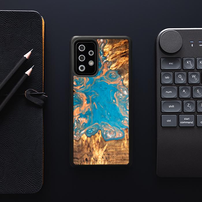 Samsung Galaxy A53 5G Handyhülle aus Harz und Holz - SYNERGY#B22