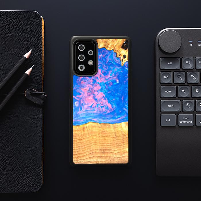 Samsung Galaxy A53 5G Handyhülle aus Harz und Holz - SYNERGY#B23