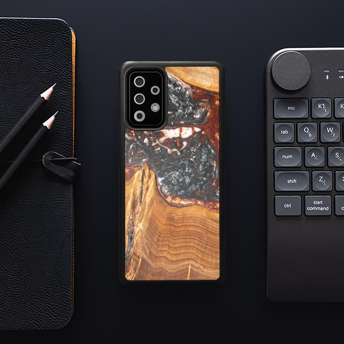 Samsung Galaxy A53 5G Handyhülle aus Harz und Holz - SYNERGY#B37