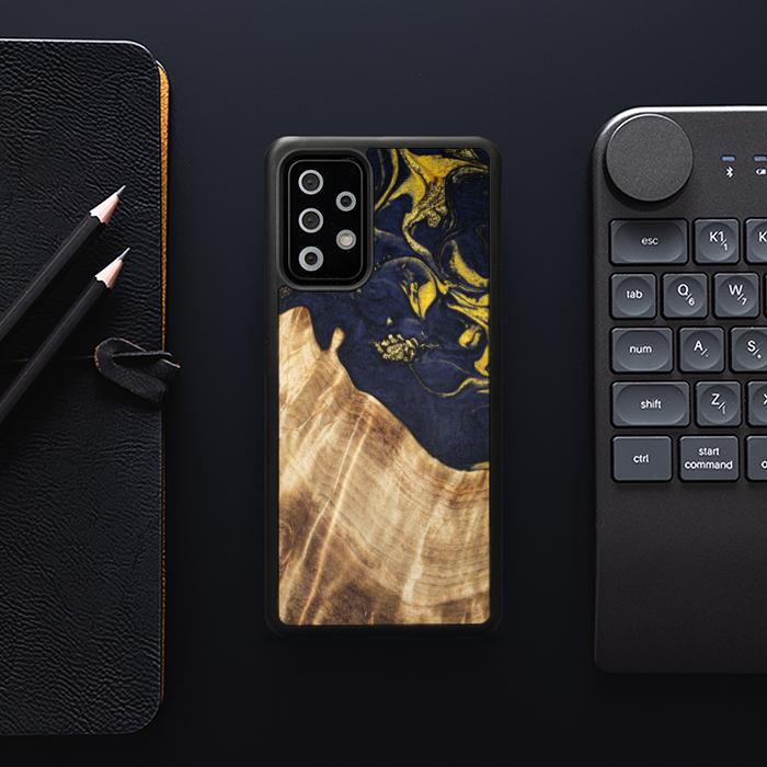 Samsung Galaxy A53 5G Handyhülle aus Harz und Holz - SYNERGY#C26