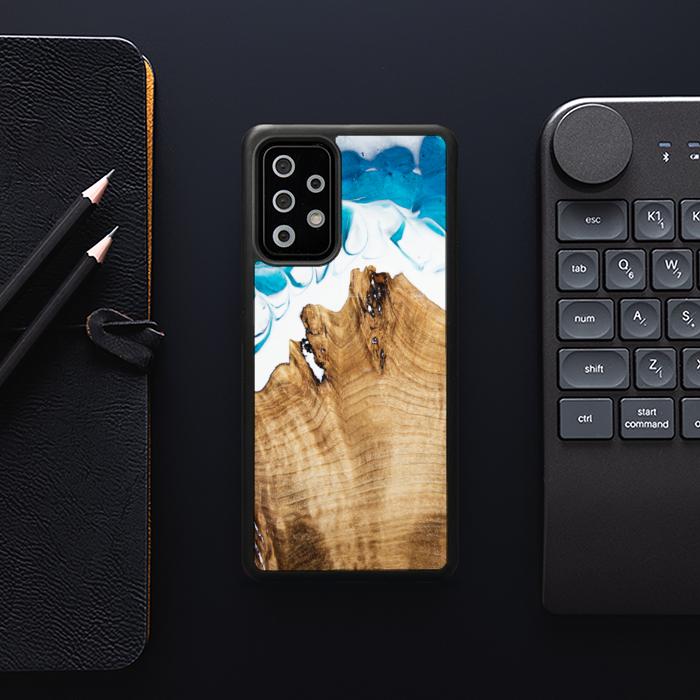 Samsung Galaxy A53 5G Handyhülle aus Harz und Holz - SYNERGY#C41