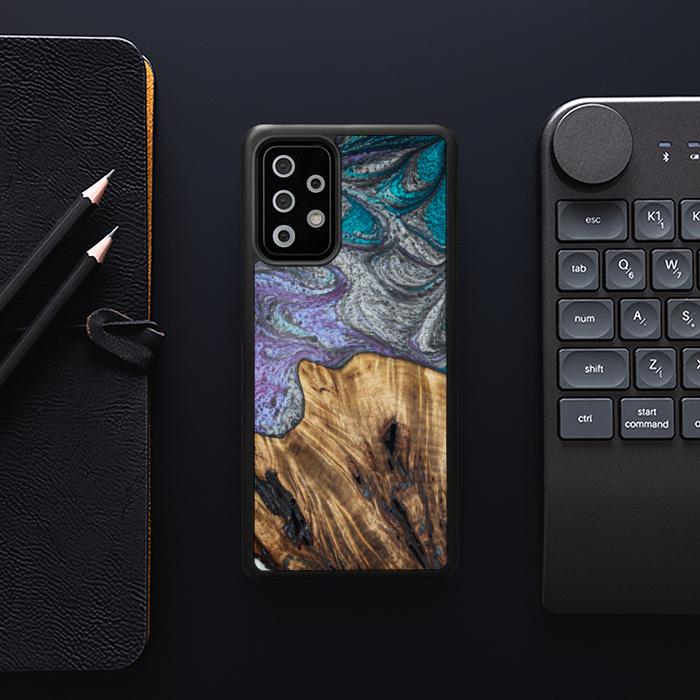 Samsung Galaxy A53 5G Handyhülle aus Harz und Holz - SYNERGY#C47