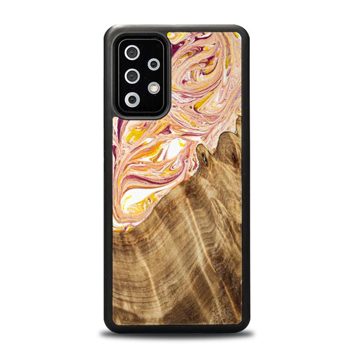 Samsung Galaxy A53 5G Handyhülle aus Harz und Holz - SYNERGY#C48
