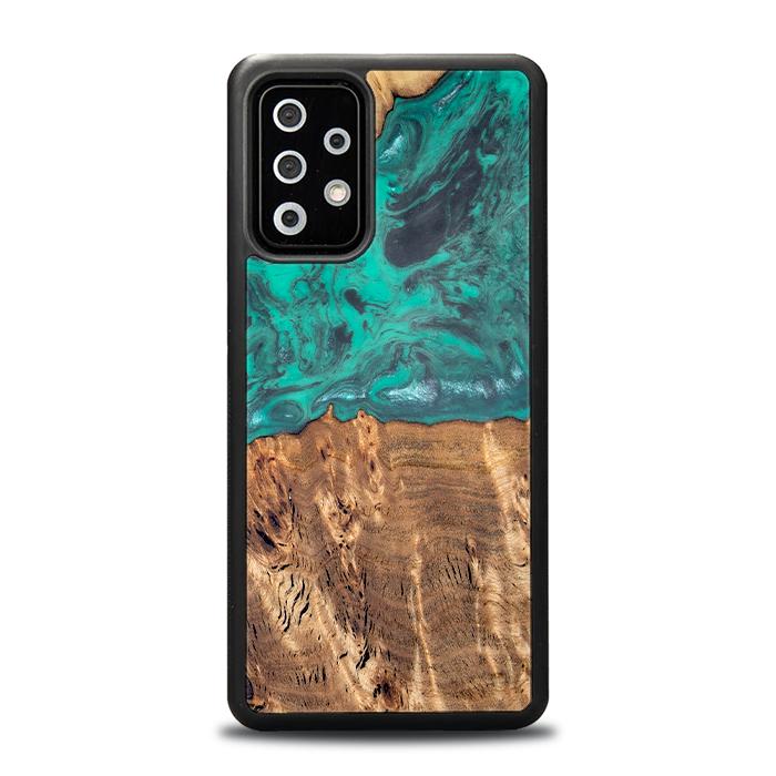 Samsung Galaxy A53 5G Handyhülle aus Harz und Holz - Synergy#D108