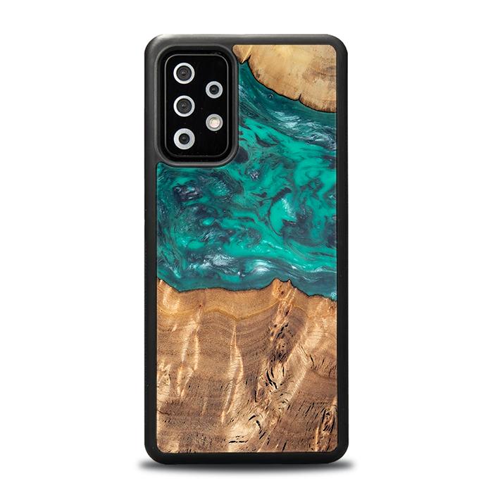 Samsung Galaxy A53 5G Handyhülle aus Harz und Holz - Synergy#D109