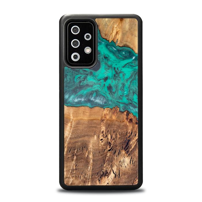 Samsung Galaxy A53 5G Handyhülle aus Harz und Holz - Synergy#D111