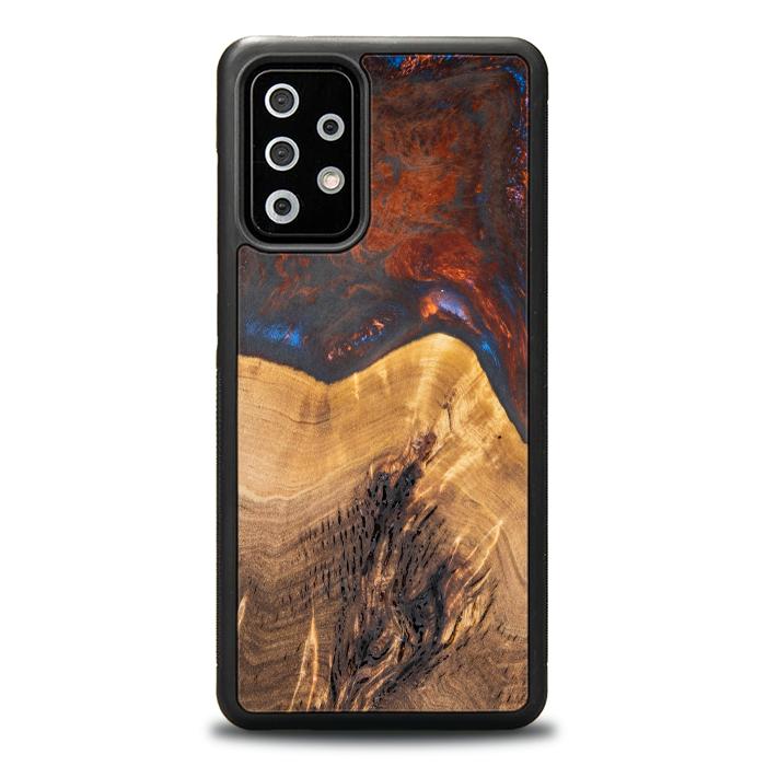 Samsung Galaxy A72 5G Handyhülle aus Harz und Holz - SYNERGY#A21