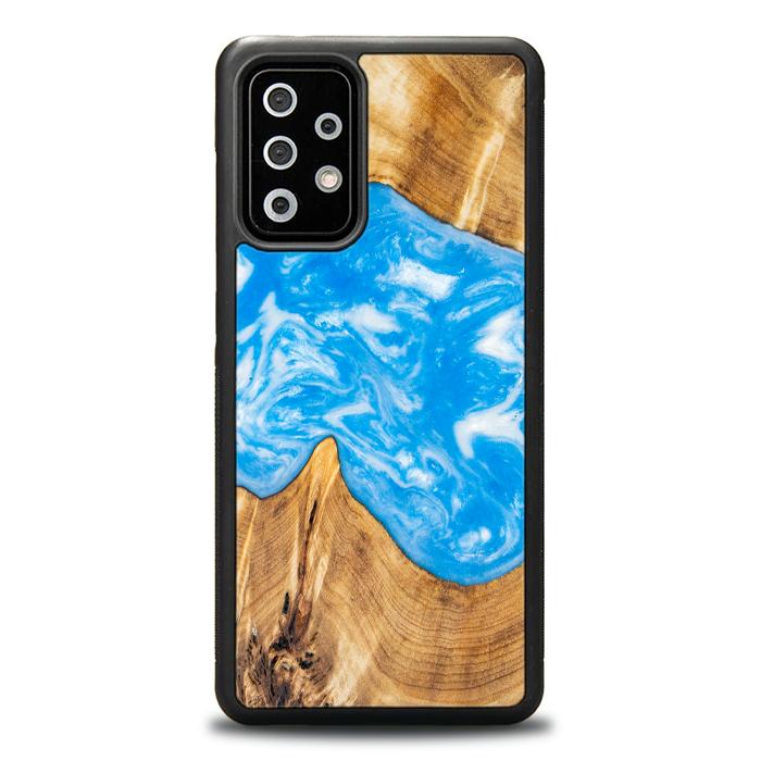 Samsung Galaxy A72 5G Handyhülle aus Harz und Holz - SYNERGY#A26