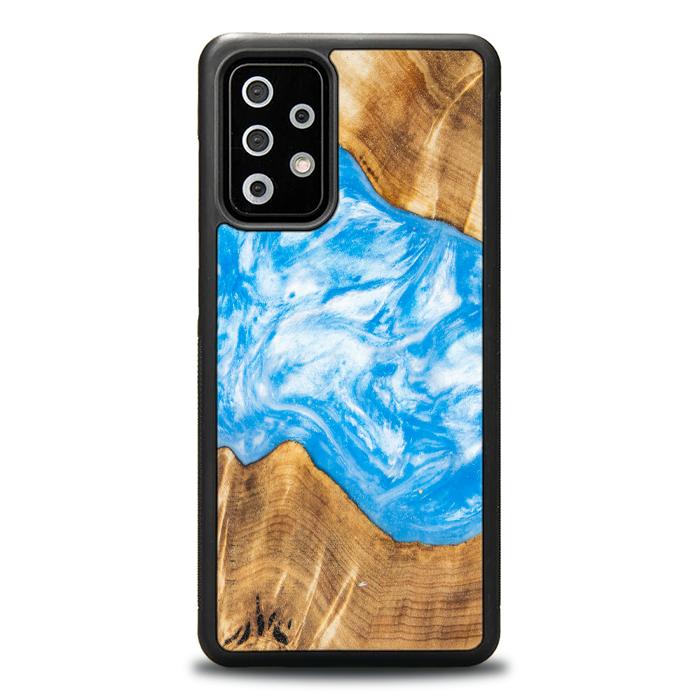 Samsung Galaxy A72 5G Handyhülle aus Harz und Holz - SYNERGY#A28