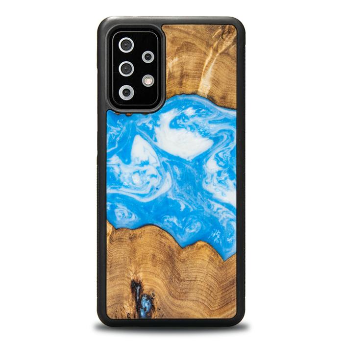 Samsung Galaxy A72 5G Handyhülle aus Harz und Holz - SYNERGY#A32
