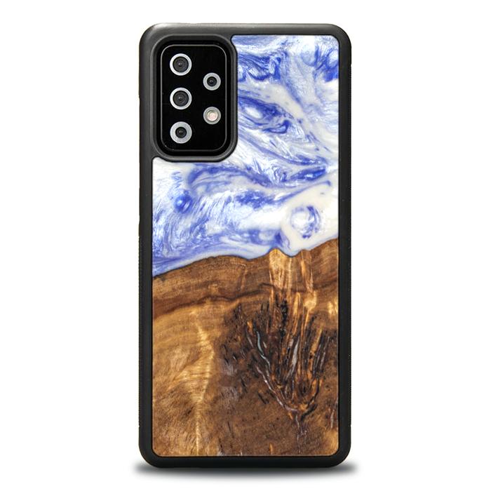 Samsung Galaxy A72 5G Handyhülle aus Harz und Holz - SYNERGY#B04