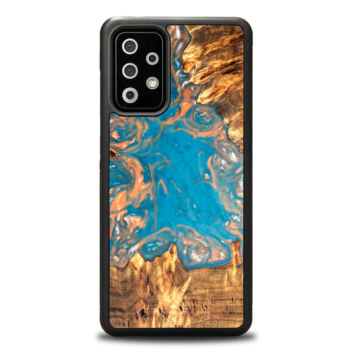 Samsung Galaxy A72 5G Handyhülle aus Harz und Holz - SYNERGY#B22