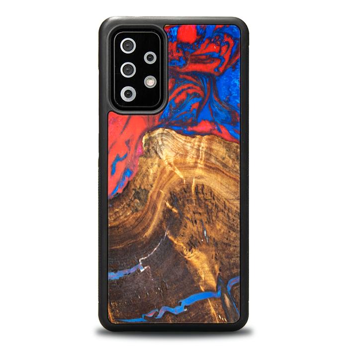 Samsung Galaxy A72 5G Handyhülle aus Harz und Holz - SYNERGY#B31
