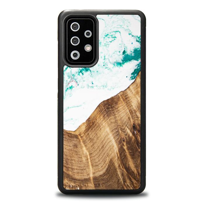 Samsung Galaxy A72 5G Handyhülle aus Harz und Holz - SYNERGY#C14