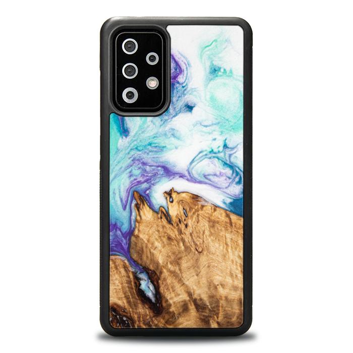 Samsung Galaxy A72 5G Handyhülle aus Harz und Holz - SYNERGY#C17
