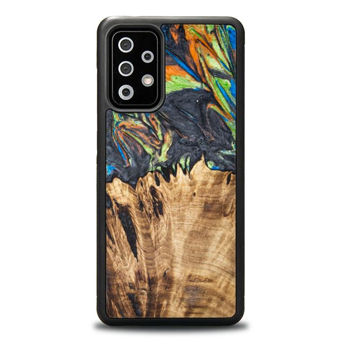 Samsung Galaxy A72 5G Handyhülle aus Harz und Holz - SYNERGY#C22