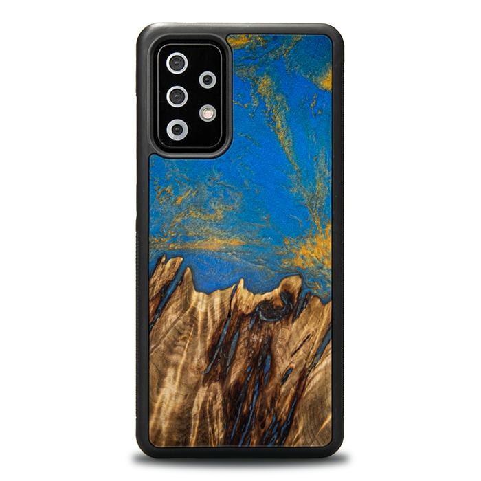 Samsung Galaxy A72 5G Handyhülle aus Harz und Holz - SYNERGY#C43