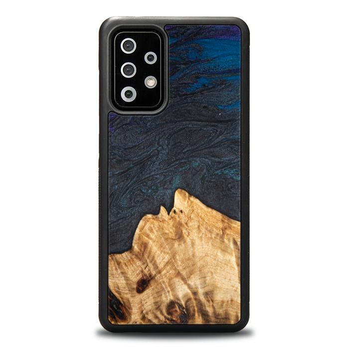 Samsung Galaxy A72 5G Handyhülle aus Harz und Holz - Synergy#C5