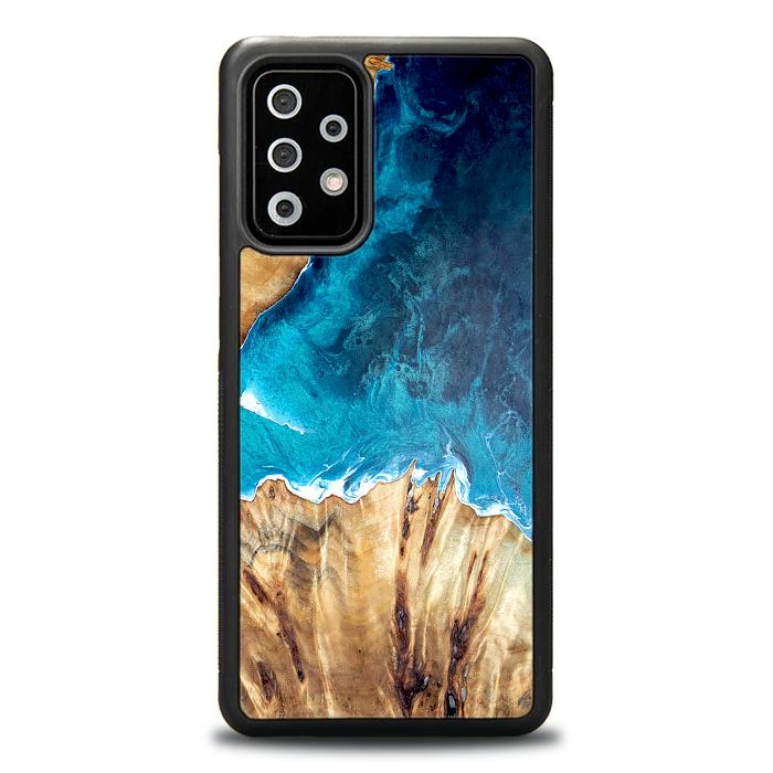 Samsung Galaxy A72 5G Handyhülle aus Harz und Holz - Synergy#D126