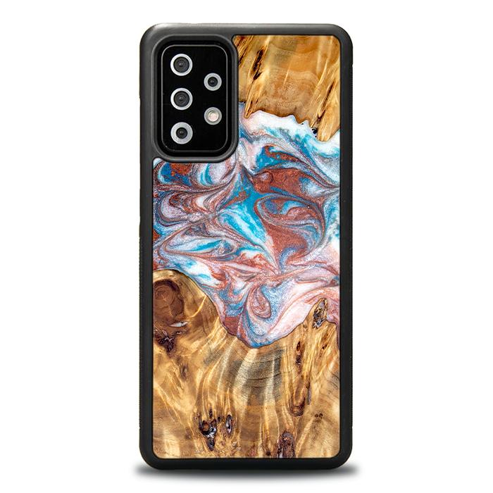 Samsung Galaxy A72 5G Handyhülle aus Harz und Holz - Synergy#D138