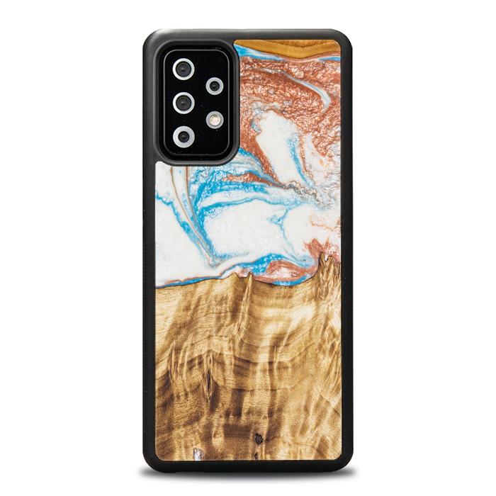 Samsung Galaxy A73 5G Handyhülle aus Harz und Holz - SYNERGY#47