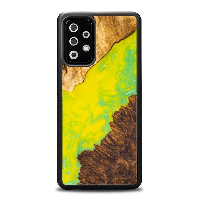 Samsung Galaxy A73 5G Handyhülle aus Harz und Holz - SYNERGY#A12