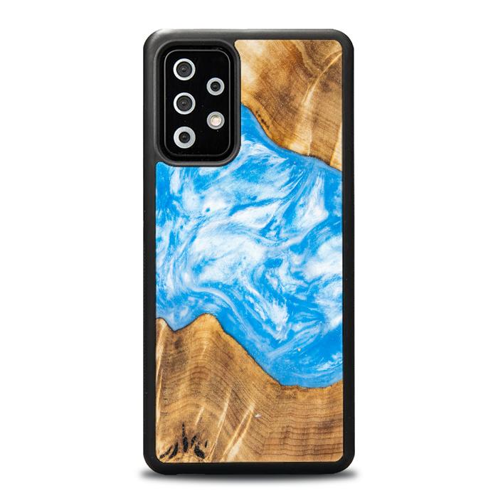 Samsung Galaxy A73 5G Handyhülle aus Harz und Holz - SYNERGY#A28