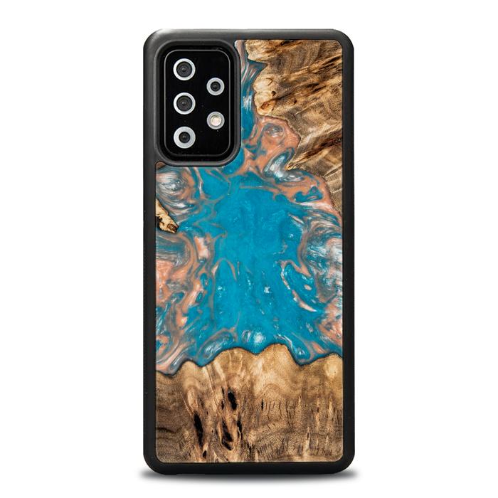 Samsung Galaxy A73 5G Handyhülle aus Harz und Holz - SYNERGY#A97