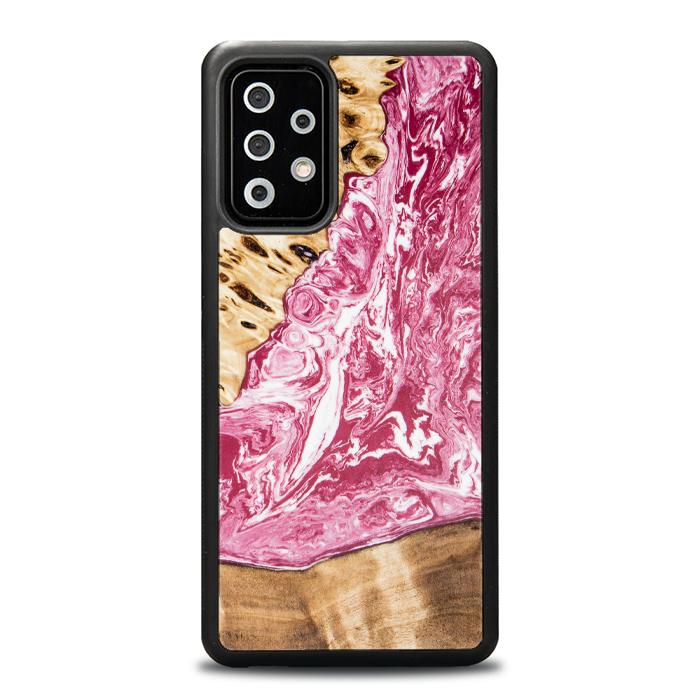 Samsung Galaxy A73 5G Handyhülle aus Harz und Holz - SYNERGY#A99