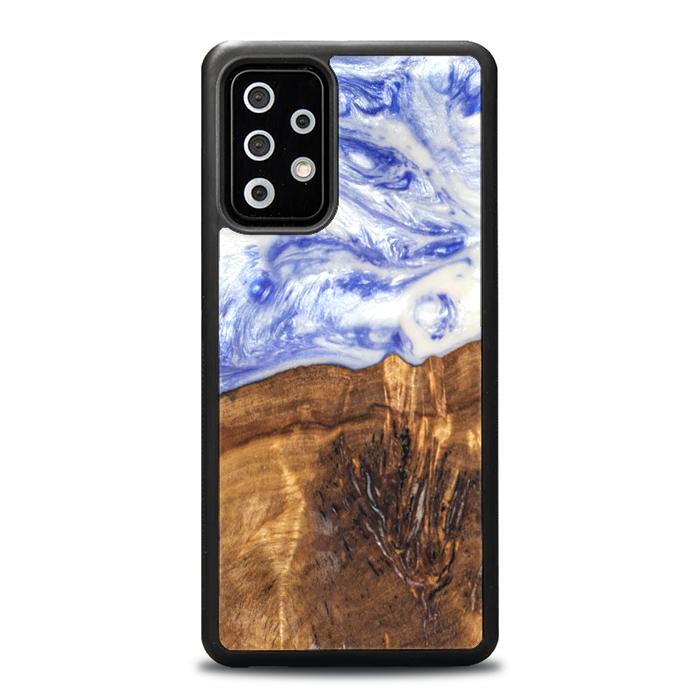 Samsung Galaxy A73 5G Handyhülle aus Harz und Holz - SYNERGY#B04