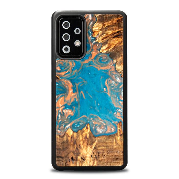 Samsung Galaxy A73 5G Handyhülle aus Harz und Holz - SYNERGY#B22