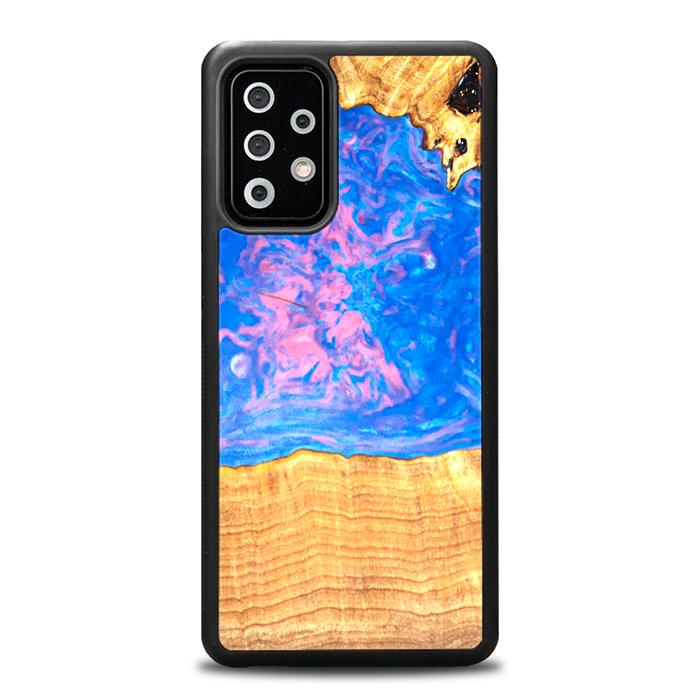 Samsung Galaxy A73 5G Handyhülle aus Harz und Holz - SYNERGY#B23