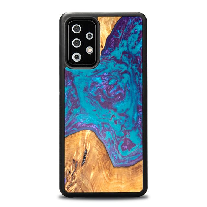 Samsung Galaxy A73 5G Handyhülle aus Harz und Holz - SYNERGY#B25