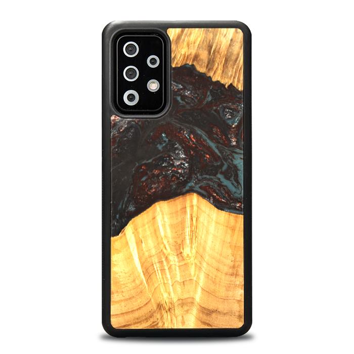 Samsung Galaxy A73 5G Handyhülle aus Harz und Holz - SYNERGY#B42