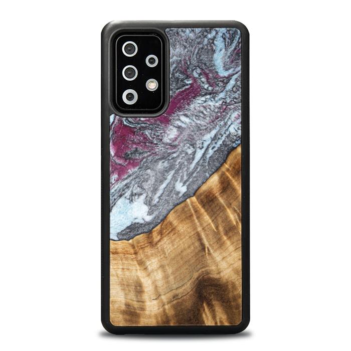 Samsung Galaxy A73 5G Handyhülle aus Harz und Holz - Synergy#C12