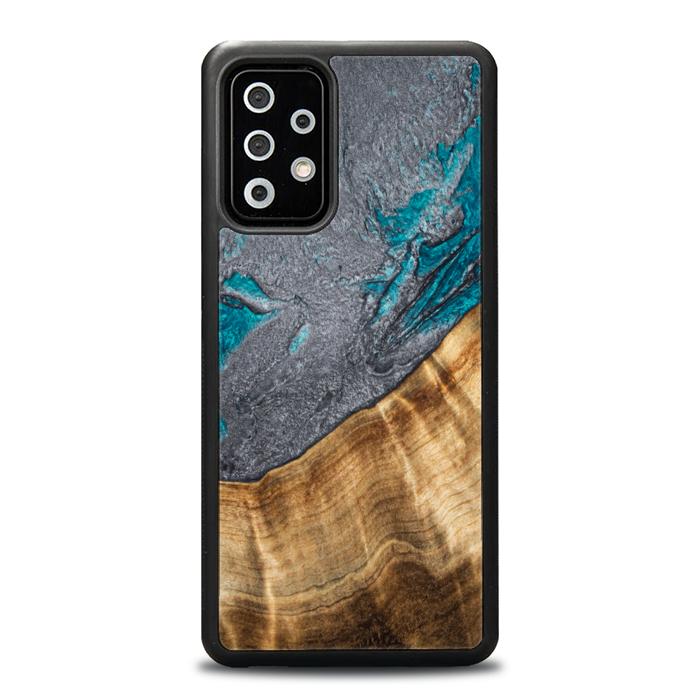 Samsung Galaxy A73 5G Handyhülle aus Harz und Holz - Synergy#C45