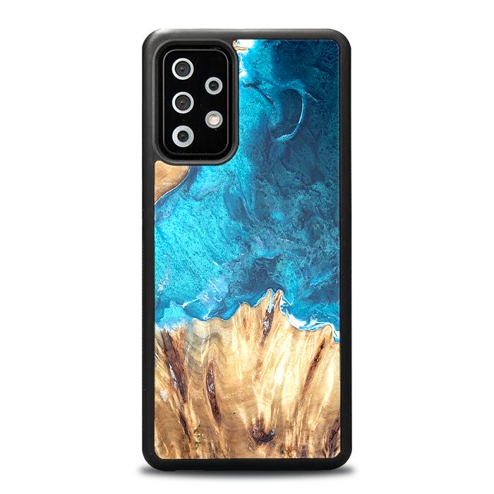 Samsung Galaxy A73 5G Handyhülle aus Harz und Holz - Synergy#D115