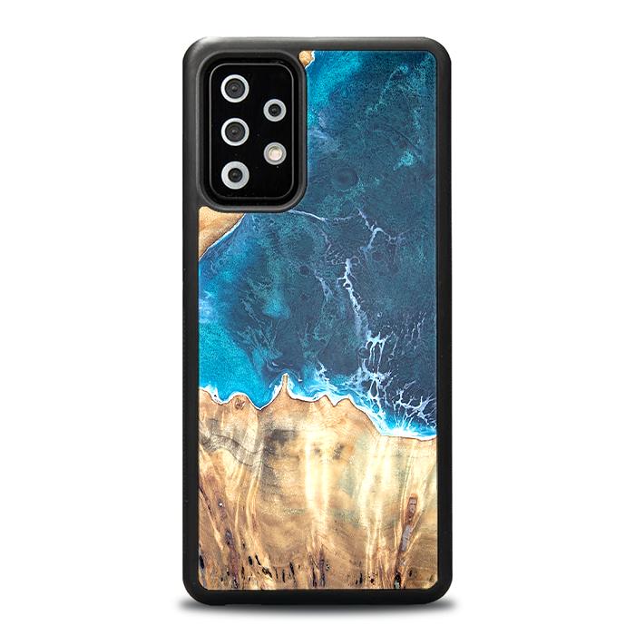 Samsung Galaxy A73 5G Handyhülle aus Harz und Holz - Synergy#D116