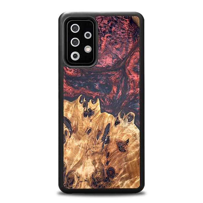 Samsung Galaxy A73 5G Handyhülle aus Harz und Holz - Synergy#D118