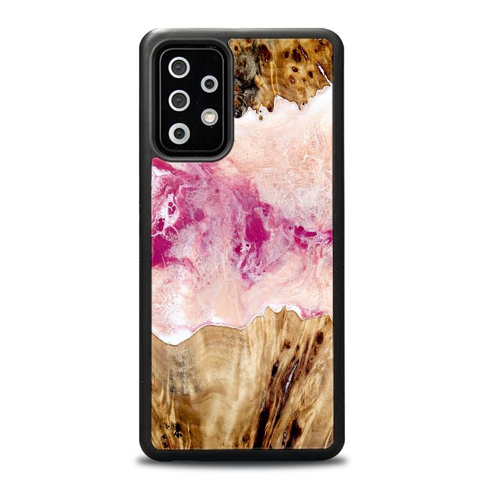 Samsung Galaxy A73 5G Handyhülle aus Harz und Holz - Synergy#D119